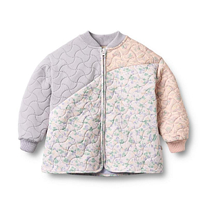 Куртка утепленная Wheat, королевские петунии с розовым